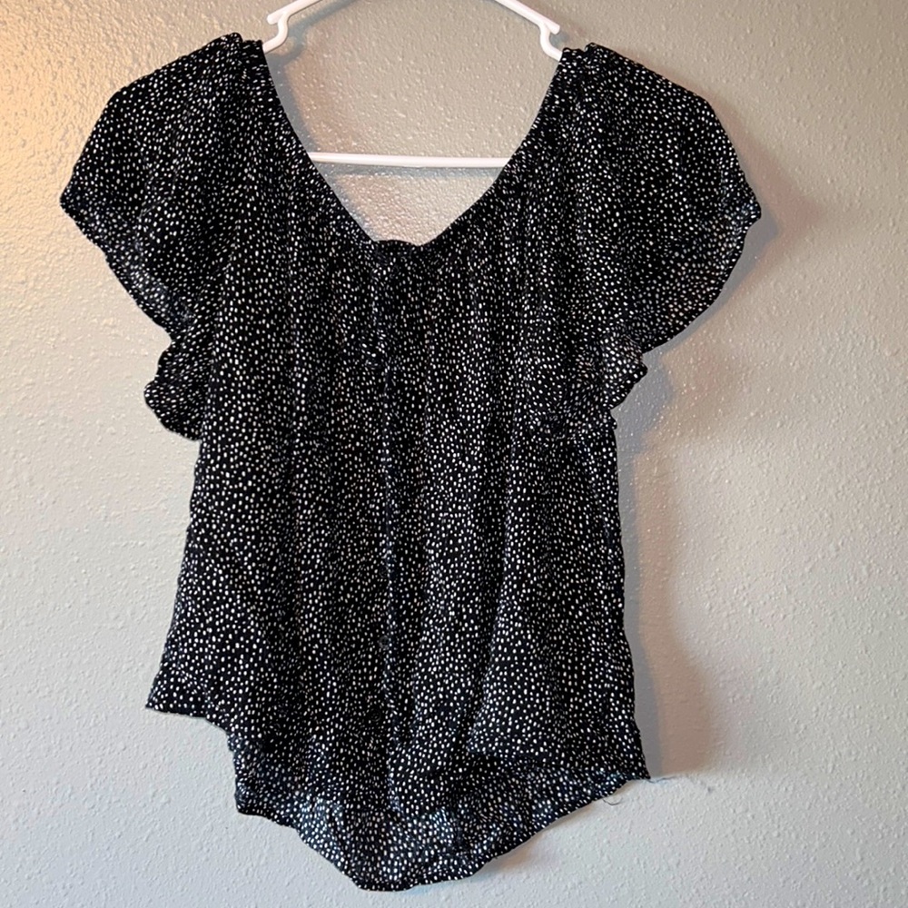 Cropped blouse